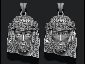 Pacote de pingente de Jesus Modelo de Impressão 3D