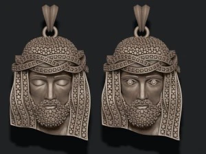 Pacote de pingente de Jesus Modelo de Impressão 3D