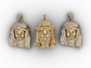 Jesus pendant pack 3D 打印模型