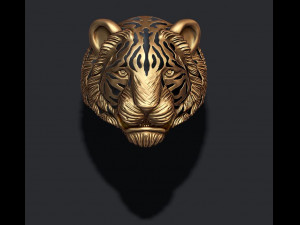 Tiger ring 3D प्रिंट मॉडल