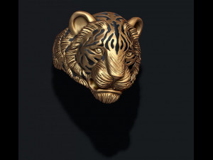 Tiger ring 3D प्रिंट मॉडल
