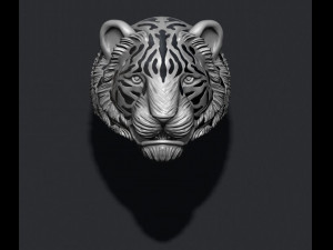 Tiger ring 3D प्रिंट मॉडल