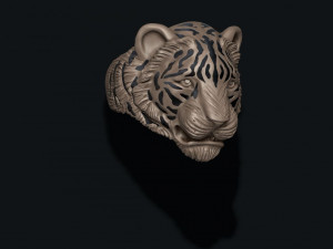 Tiger ring 3D प्रिंट मॉडल