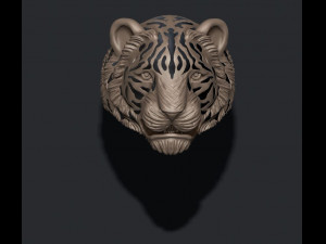 Tiger ring 3D प्रिंट मॉडल