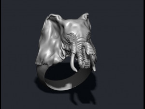 Elephant ring 3D Принт Модель