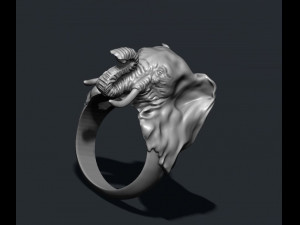 Elephant ring 3D Принт Модель
