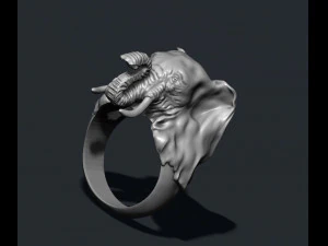 Elephant ring 3D Print Model