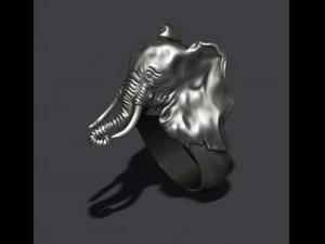 Elephant ring 3D Print Model