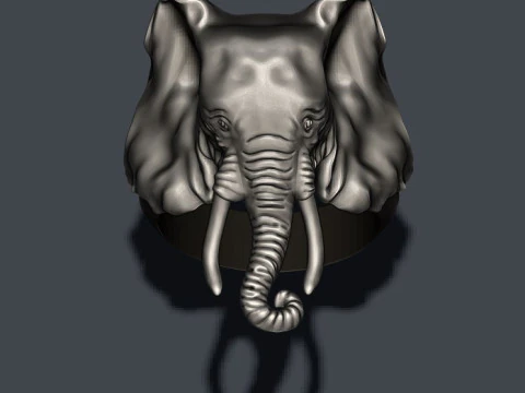 Elephant ring 3D Print Model