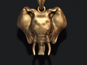 Elephant pendant Modelo de impresión 3D