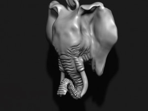Elephant pendant 3D प्रिंट मॉडल