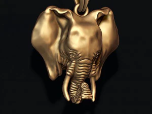 Fil kolye 3D Baskı Modeli