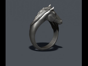 Horse ring 3D प्रिंट मॉडल