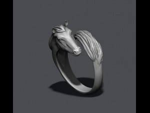 Horse ring 3D प्रिंट मॉडल