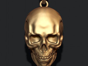 Skull pendant 3D 프린트 모델