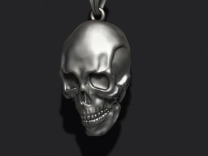 Skull pendant 3D Print Model