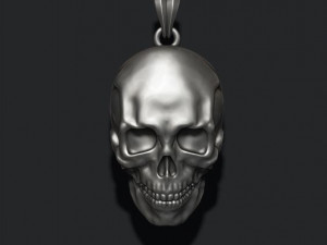 Skull pendant 3D 프린트 모델