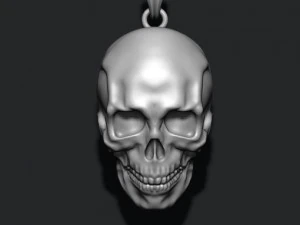 Skull pendant 3D Print Model