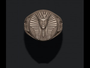 Pharaoh ring 3D 打印模型