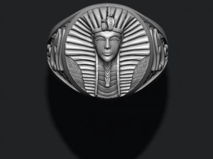 Pharaoh ring 3D 打印模型