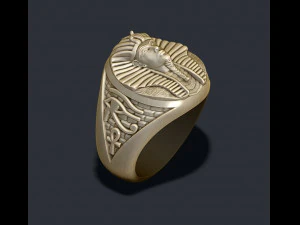 Pharaoh ring 3D Print Model