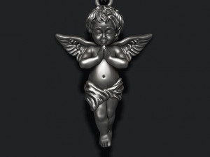Baby angel pendant Modelo de Impressão 3D