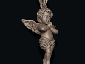 Baby angel pendant Modelo de Impressão 3D