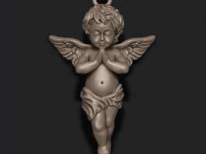 Baby angel pendant Modelo de Impressão 3D