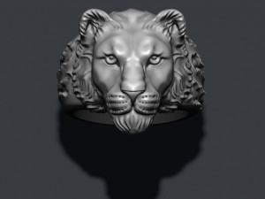 Lioness ring Modelo de impresión 3D