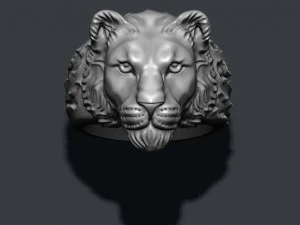Pierścień lwicy Model do druku 3D