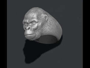 Gorilla-Ring 3D Druckmodell