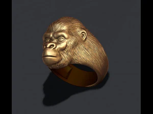 Gorilla ring 3D Print Model