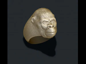 Gorilla ring 3D Print Model