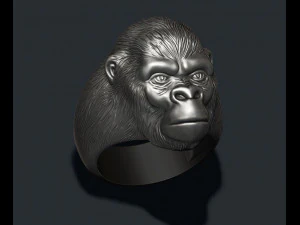 Gorilla ring 3D Print Model