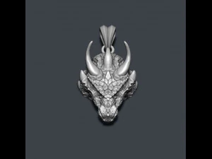 Dragon pendant 3D Print Model