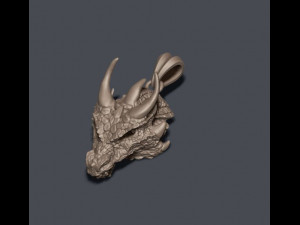 Dragon pendant 3D Baskı Modeli