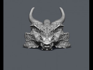 Dragon pendant 3D Baskı Modeli