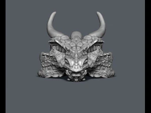 Dragon pendant 3D Print Model