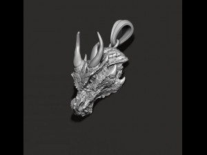 Dragon pendant 3D Baskı Modeli