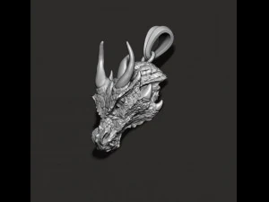 Dragon pendant 3D Print Model