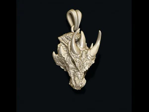 Dragon pendant 3D Print Model