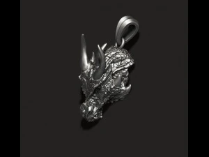 Dragon pendant 3D Print Model
