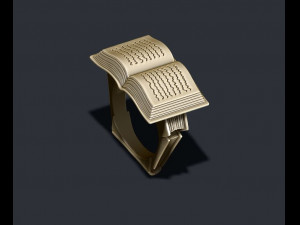 Book ring 3D 打印模型