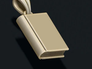 Book pendant 3D Print Model