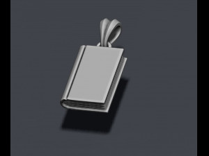 Book pendant Modelo de Impressão 3D