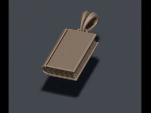 Book pendant 3D Print Model