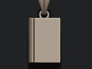 Book pendant 3D Print Model