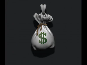Geldbeutel-Anh&auml;nger 3D Druckmodell