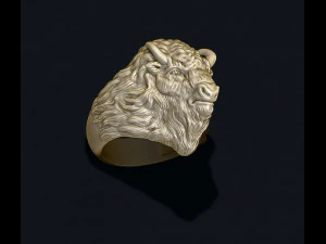 Buffalo ring 3D Print Model