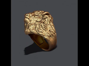 Buffalo ring 3D Print Model